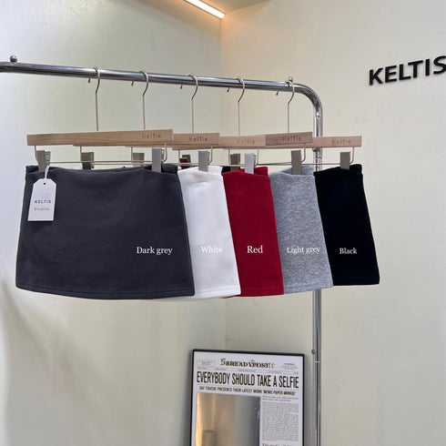 KELTIS Women Stylist Mini Pencil Skirts With Pocket